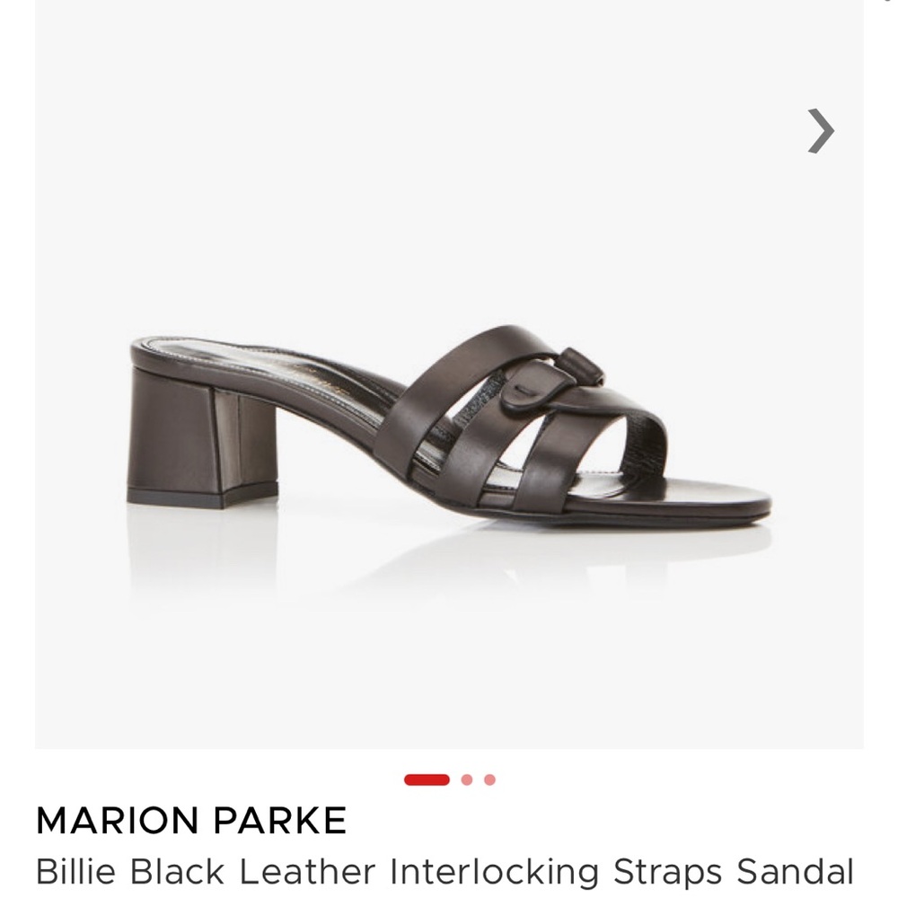 Marion Parke Black Women's Heeled Sandals